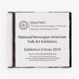 2019 National Norwegian-American Folk Art Exhibition - CD of Images