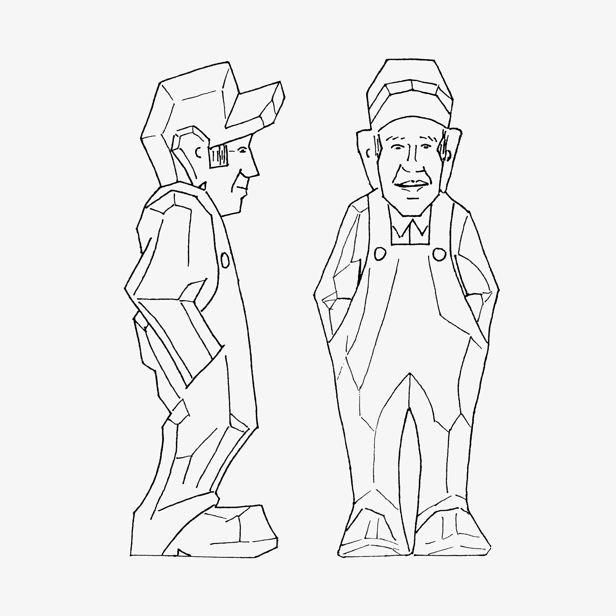 Bachelor Farmer Blank by Harley Refsal