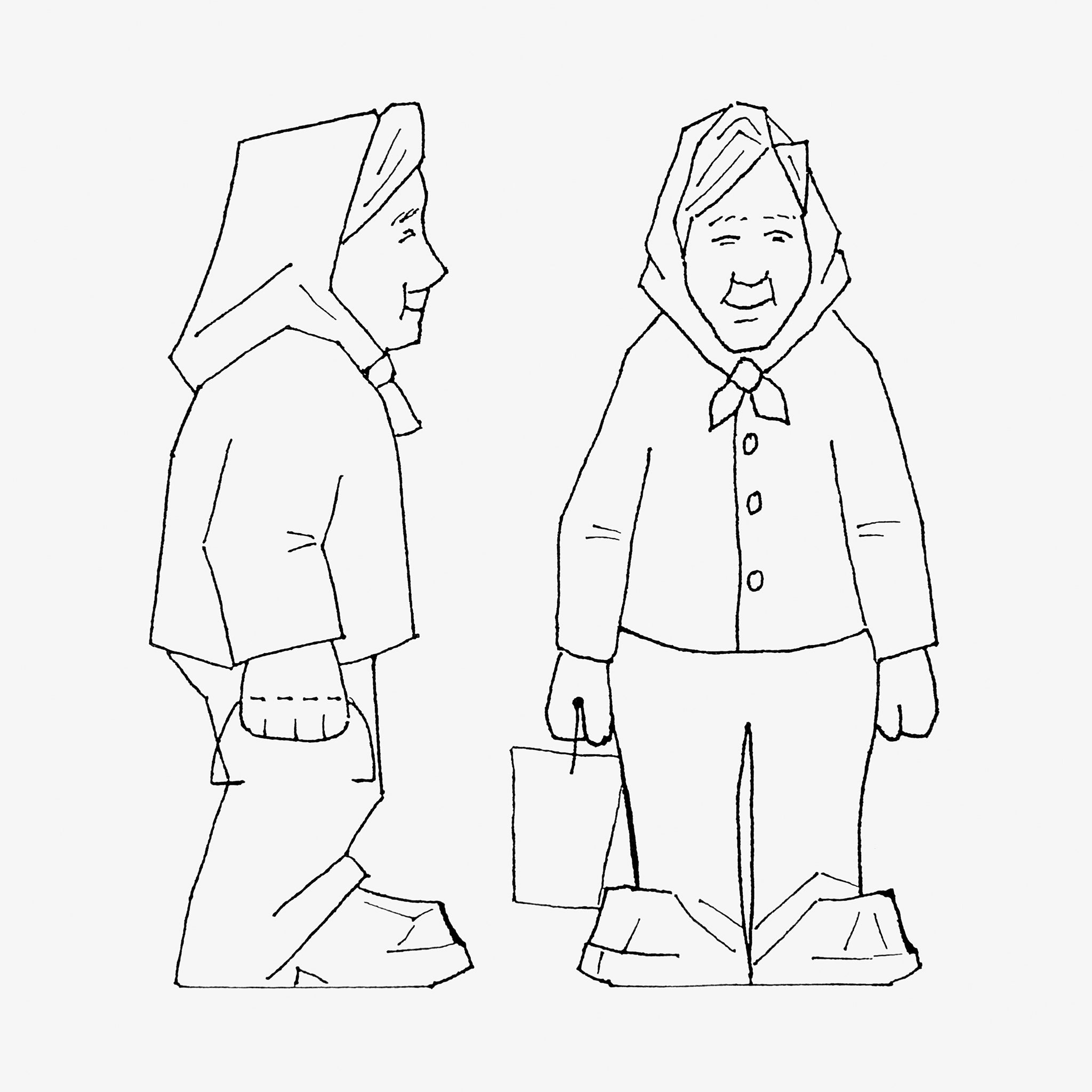 Bachelor Farmer's Wife Blank by Harley Refsal