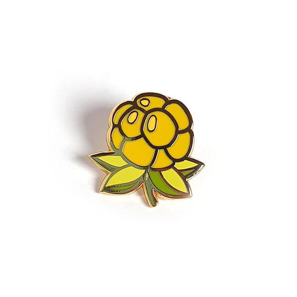 Sinnagrøt Cloudberry Enamel Pin