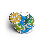 Sinnagrøt Fjell og fjord Enamel Pin