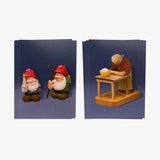 Flat-Plane Figure Carving by Harley Refsal - Vesterheim Collection Card Set