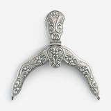 Silverplated Elegant Clasp by Sylvsmidja