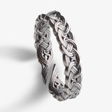 Audbjorn Ring - scalloped edge by Sylvsmidja