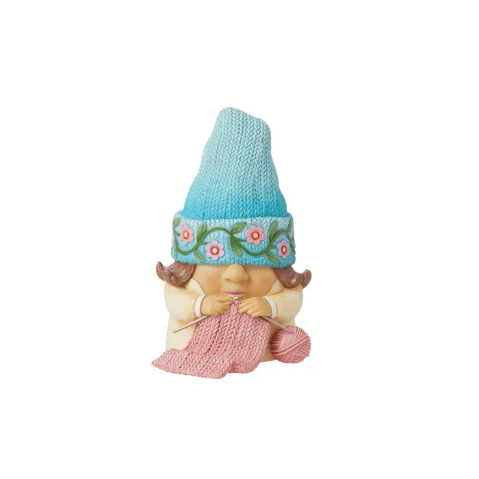 Knitted By Hand Gnome Figure by Jim Shore