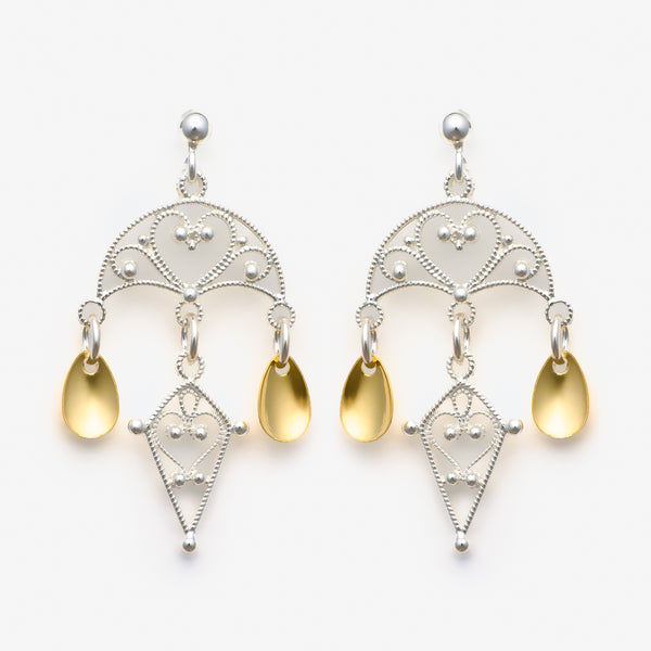 Bergen Earrings by Sylvsmidja – Vesterheim Museum Store