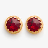 Earrings with Stone by Sylvsmidja