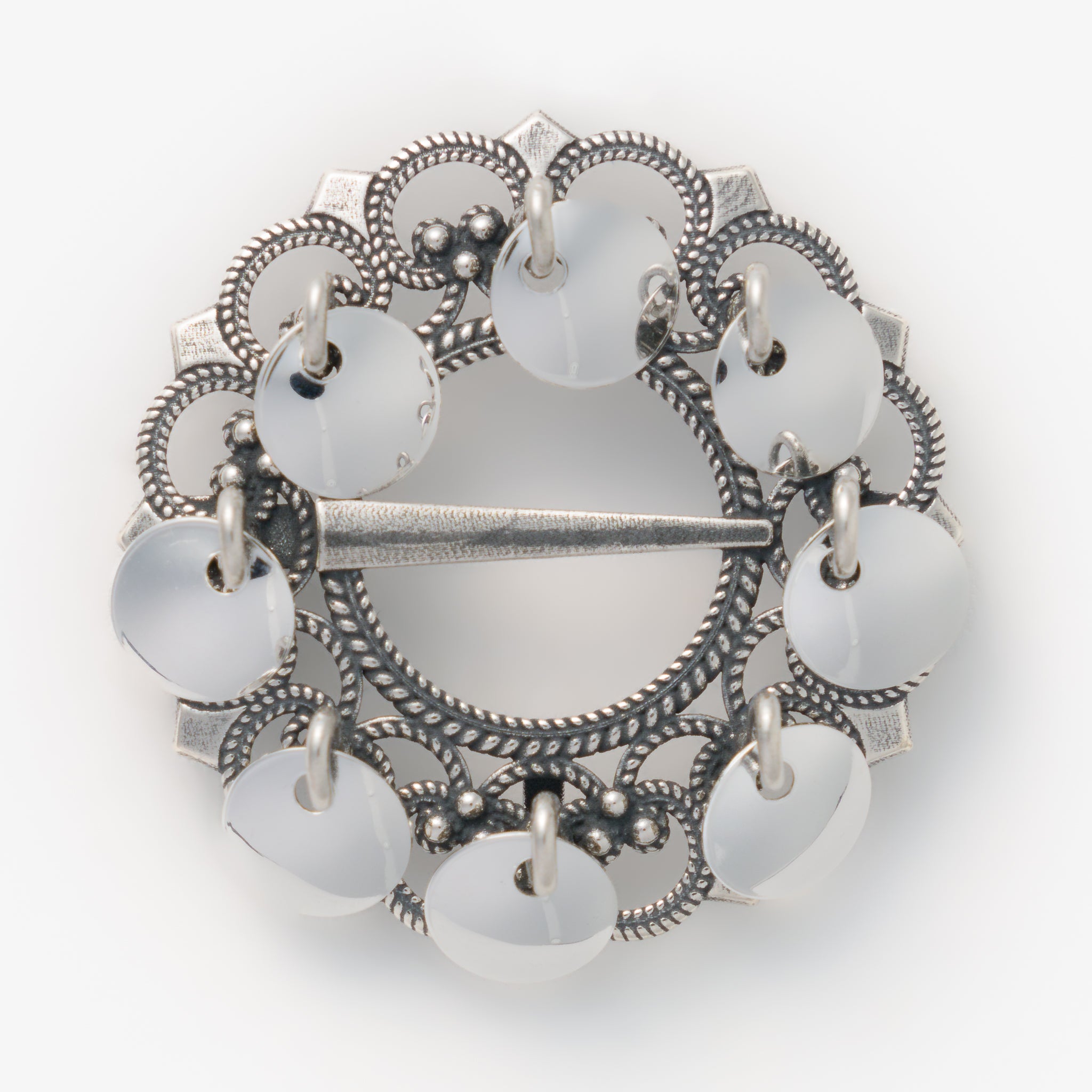 Rose Sølje Brooch or Pendant by Sylvsmidja