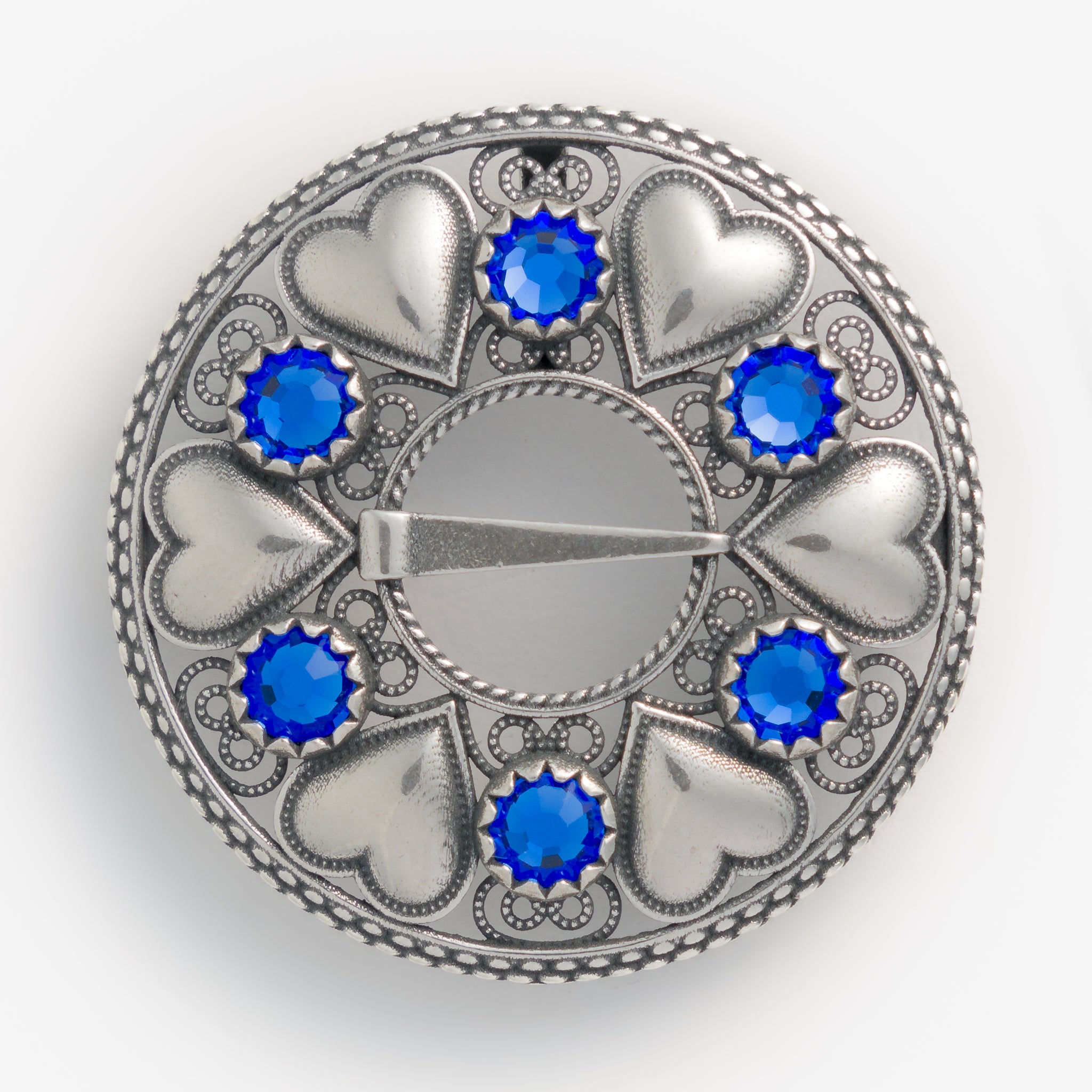 Heart and Stone Brooch or Pendant by Sylvsmidja