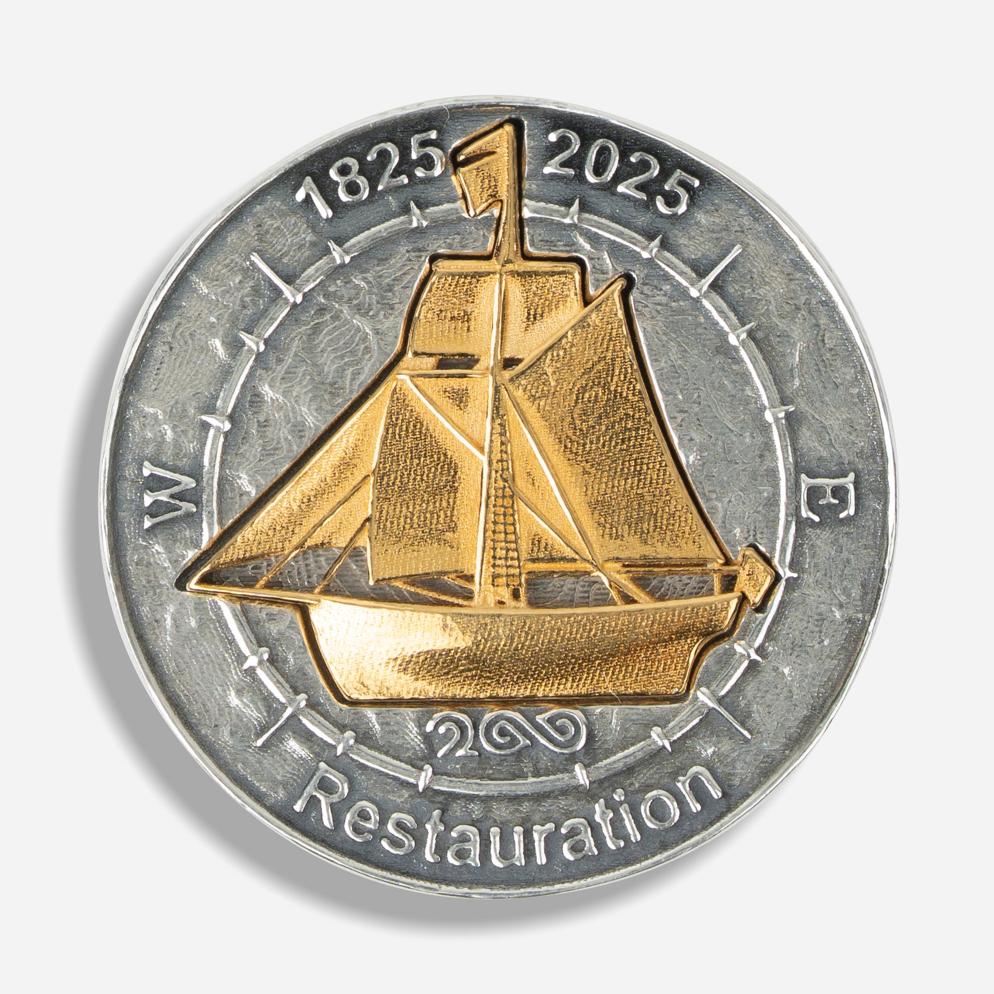 Restauration Ribbon and Pin by Sylvsmidja – 200th Anniversary