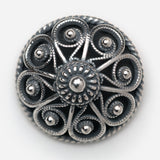 Filigree Button Hair Tie by Sylvsmidja