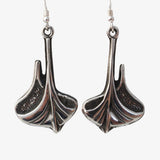Pewter Viking Ship Earrings