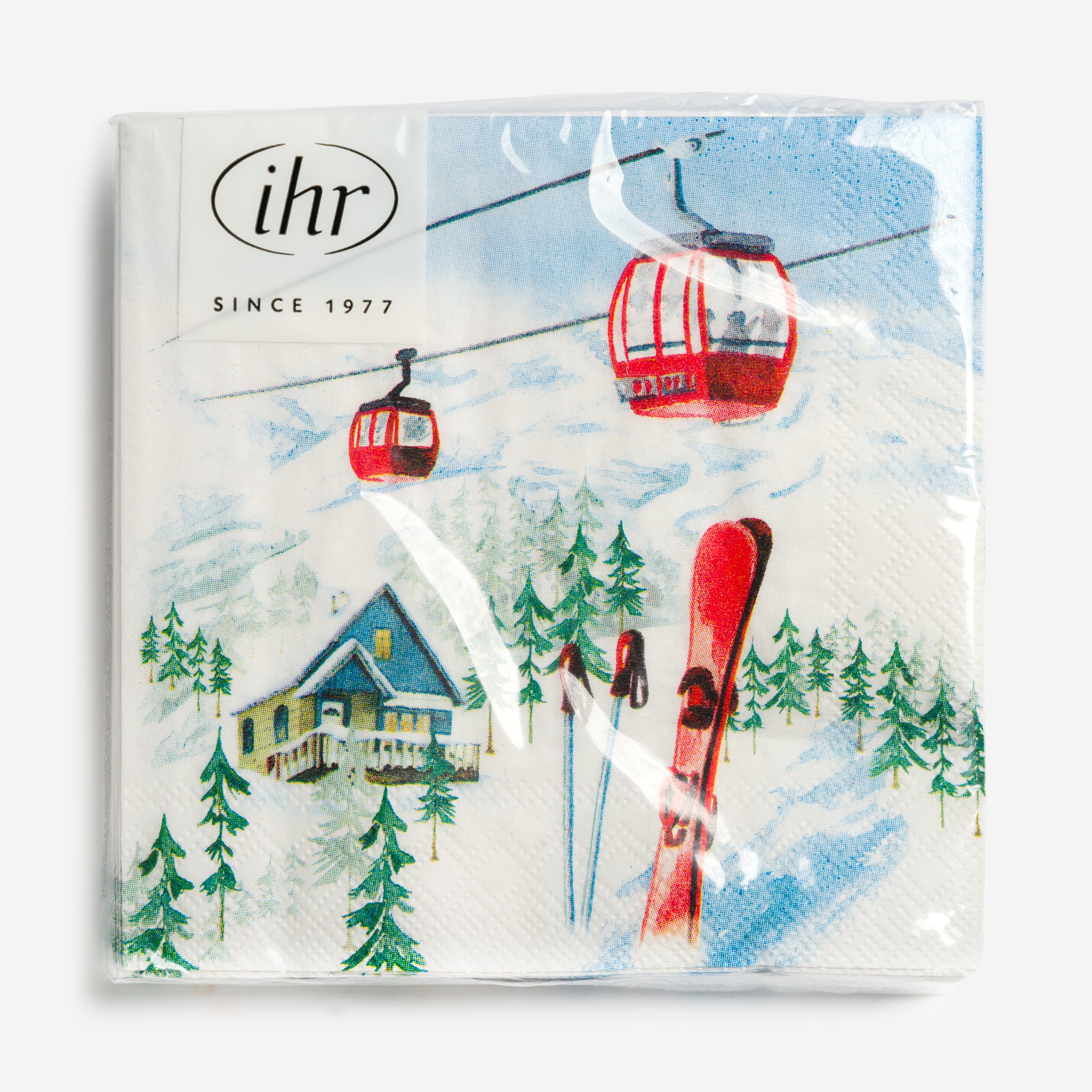 Cocktail Napkins Snowy Holidays