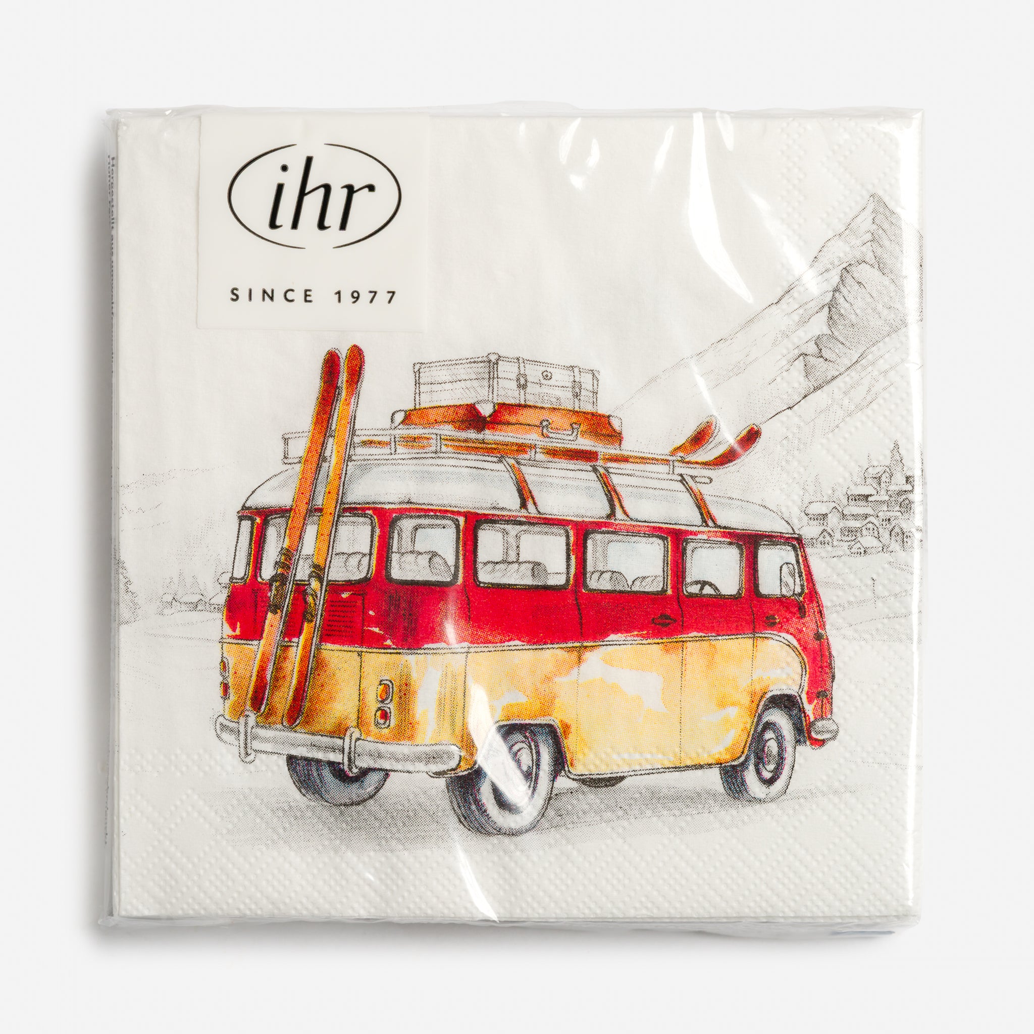 Cocktail Napkins Ski Adventures