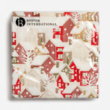 Cocktail Napkins Winter Village