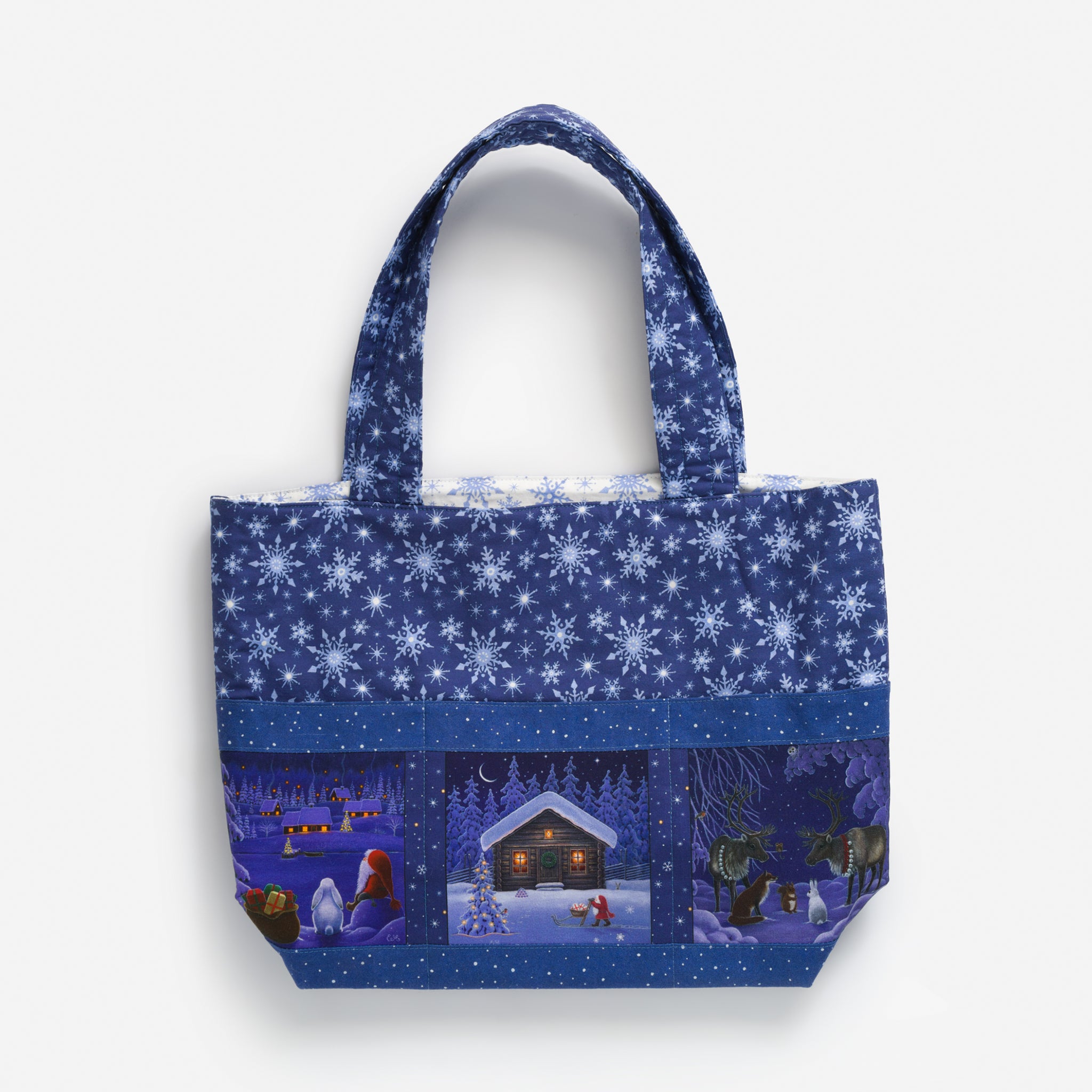 Winter Night Tote Bag by Jeri Peeks