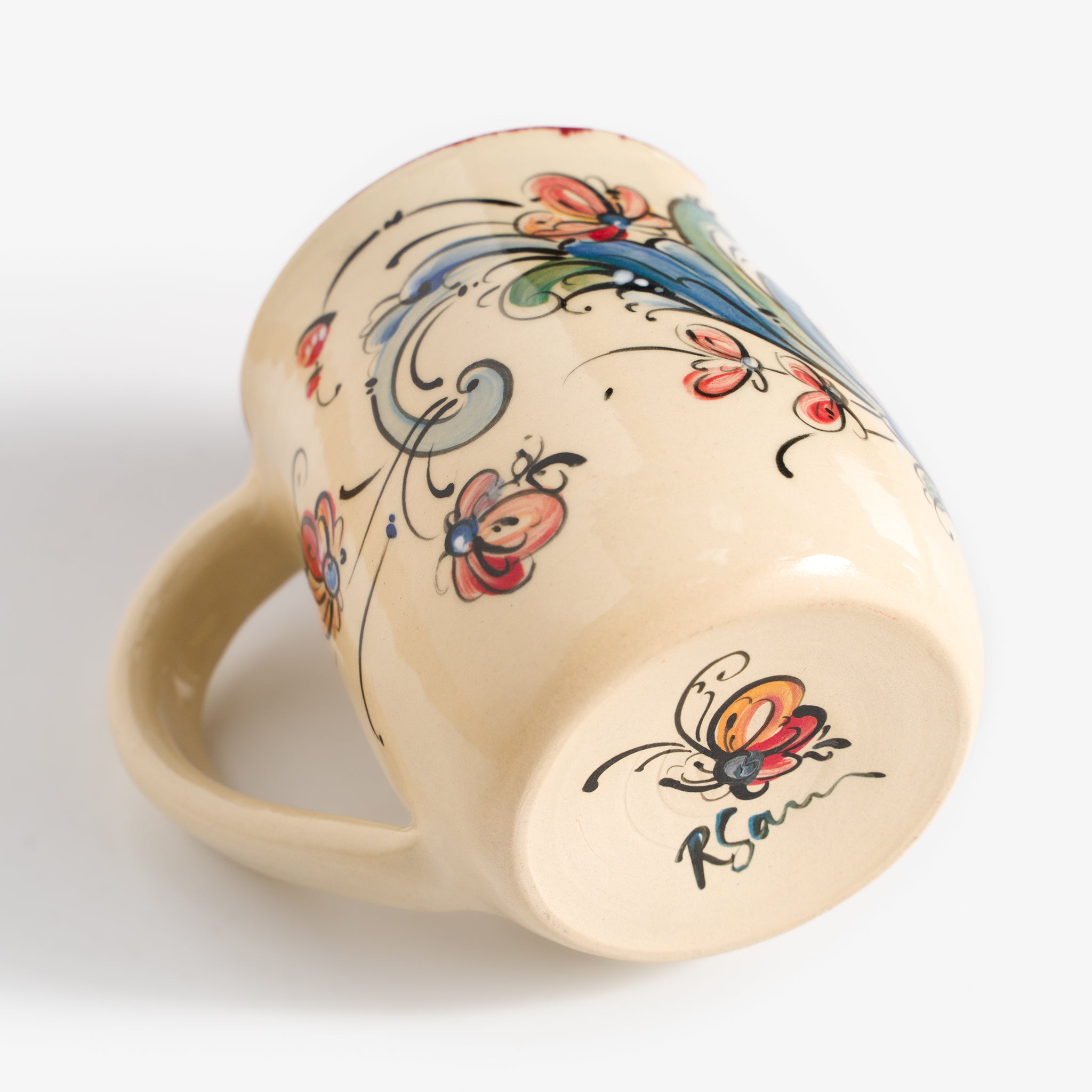 Mug with Rosemaling by Rachael Saum