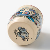 Cup with Rosemaling by Rachael Saum