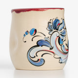 Cup with Rosemaling by Rachael Saum