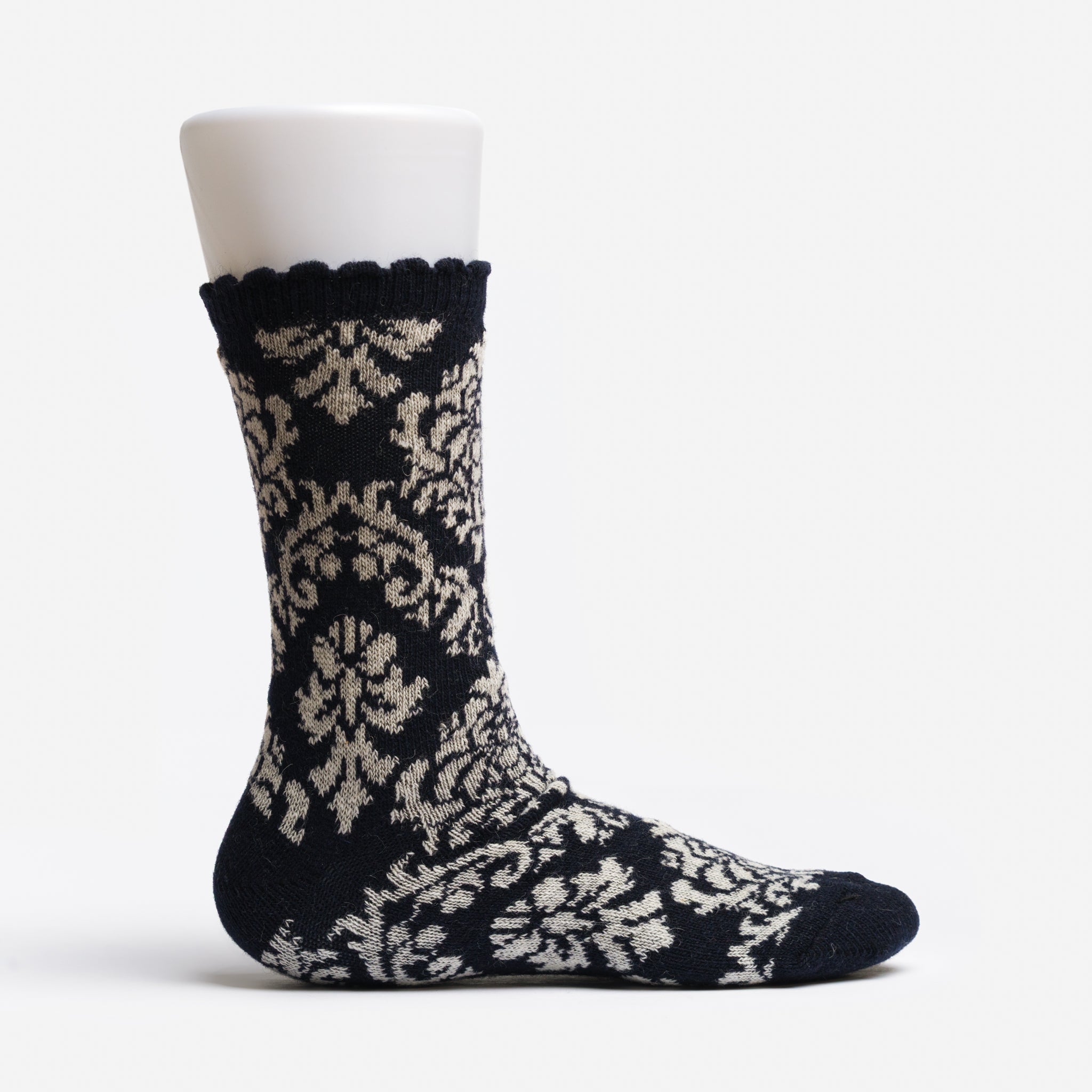 Wool Wear Scandi Scroll Sock