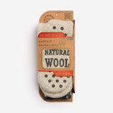 Wool Wear Slipper Sock Natural