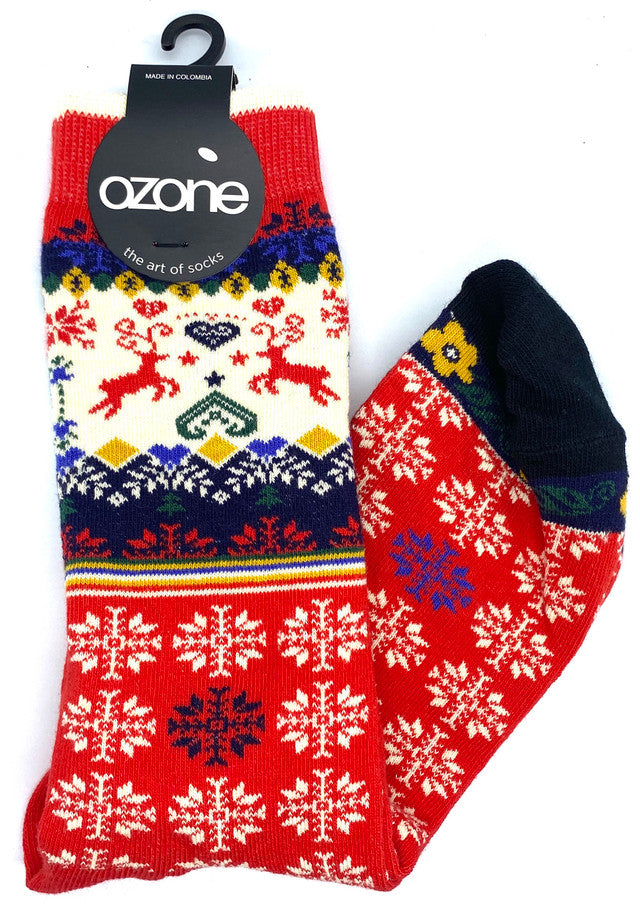 Ozone Renne Holiday Socks