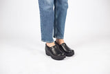 Closed Back Clogs Van Gogh Black