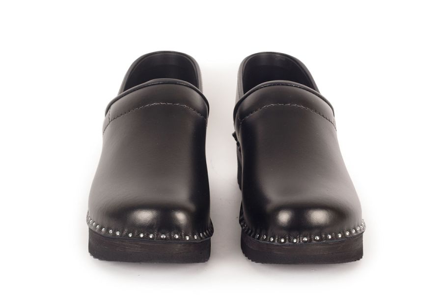 Closed Back Clogs Van Gogh Black