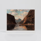 Norwegian Landscape By Erik Petri - Vesterheim Collection Card