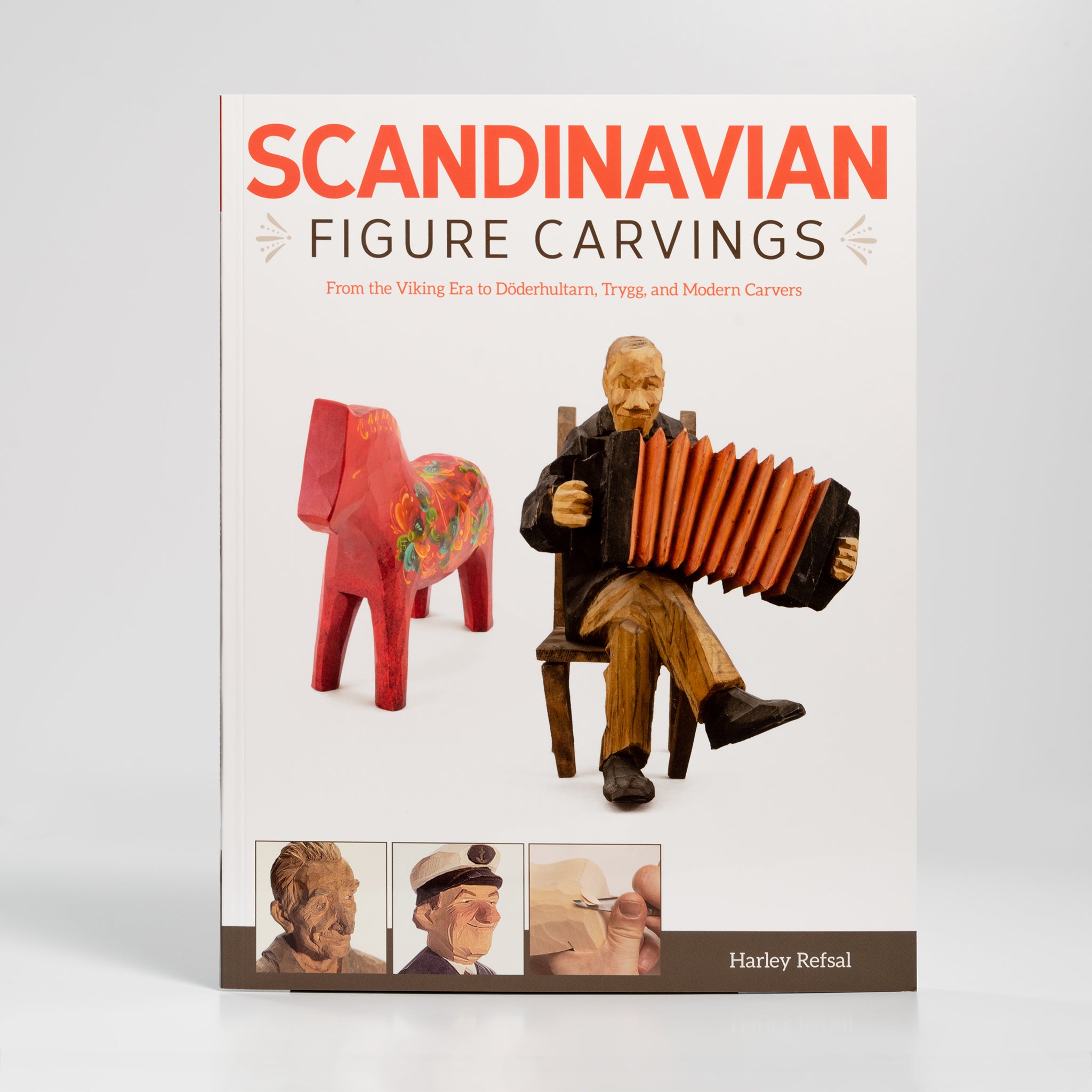 Scandinavian Figure Carvings by Harley Refsal