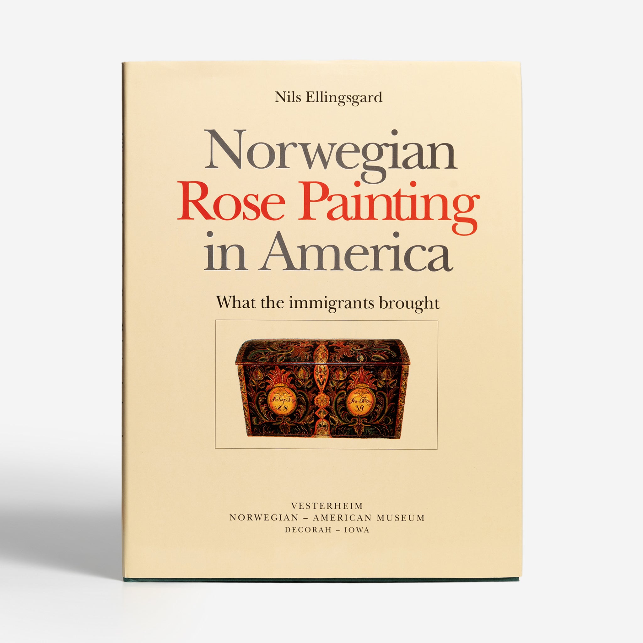 Norwegian Rose Painting in America by Nils Ellingsgard