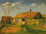 Giclée Print from Vesterheim's Collections - Farm In Norway by Ola Varhaug