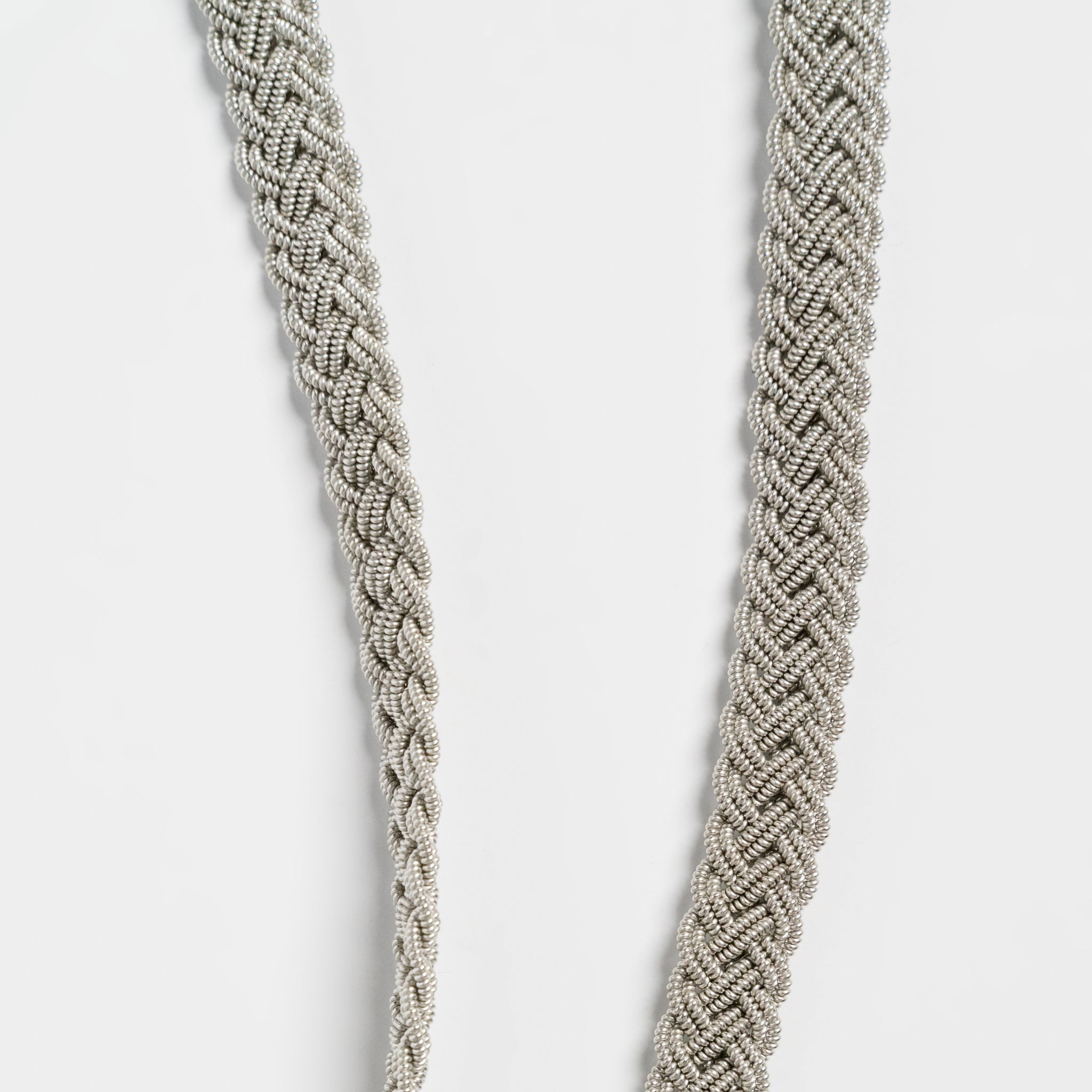Five Strand Braid Necklace by Nancy Odalen - 20 Inch