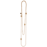 Silver Necklace by Sylvsmidja - 51 inches