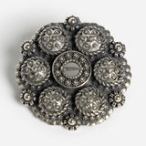 Hair Tie Round Sølje or Pendant by Sylvsmidja