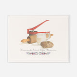 Lefse Memories Notecard by Tim Trost