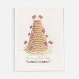 Kransekake Memories Notecard by Tim Trost