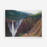 Rjukan Waterfall by Gausta