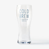 Cold Brew Pilsner Glass & Towel Set