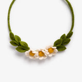 Simple Felt Flower Wreath