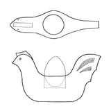 Egg Holder Blank by Harley Refsal