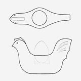 Egg Holder Blank by Harley Refsal