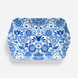 Small Tray Folk Art Flowers