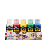 Folkart Multi-Surface Satin Acrylic Paint Set - Basics