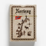 Norway Map Playing Cards