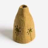 Felted Vase Cover with Embroidery by Gry & Sif