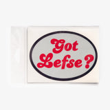 Got Lefse Oval Decal