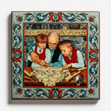 Wood Carving - Trivet Designed By Suzanne Toftey