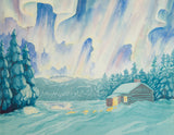 Giclée Print from Vesterheim's Collections - Aurora Borealis