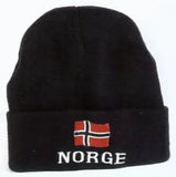 Norge & Norway Flag Knit Hat
